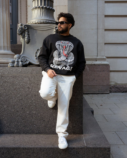 Snake Oversized Crewneck